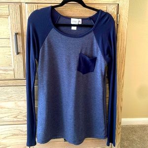 Jody California long sleeve jersey with front pocket